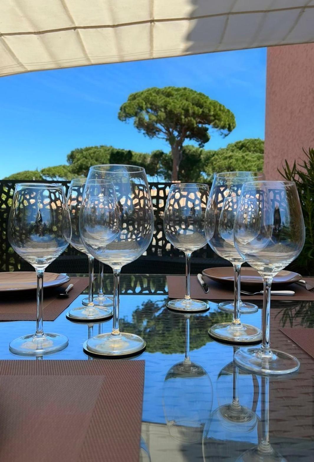 Studio Climatise, Terrasse, Parking Prive, 50M De La Plage Saint-Tropez Eksteriør billede